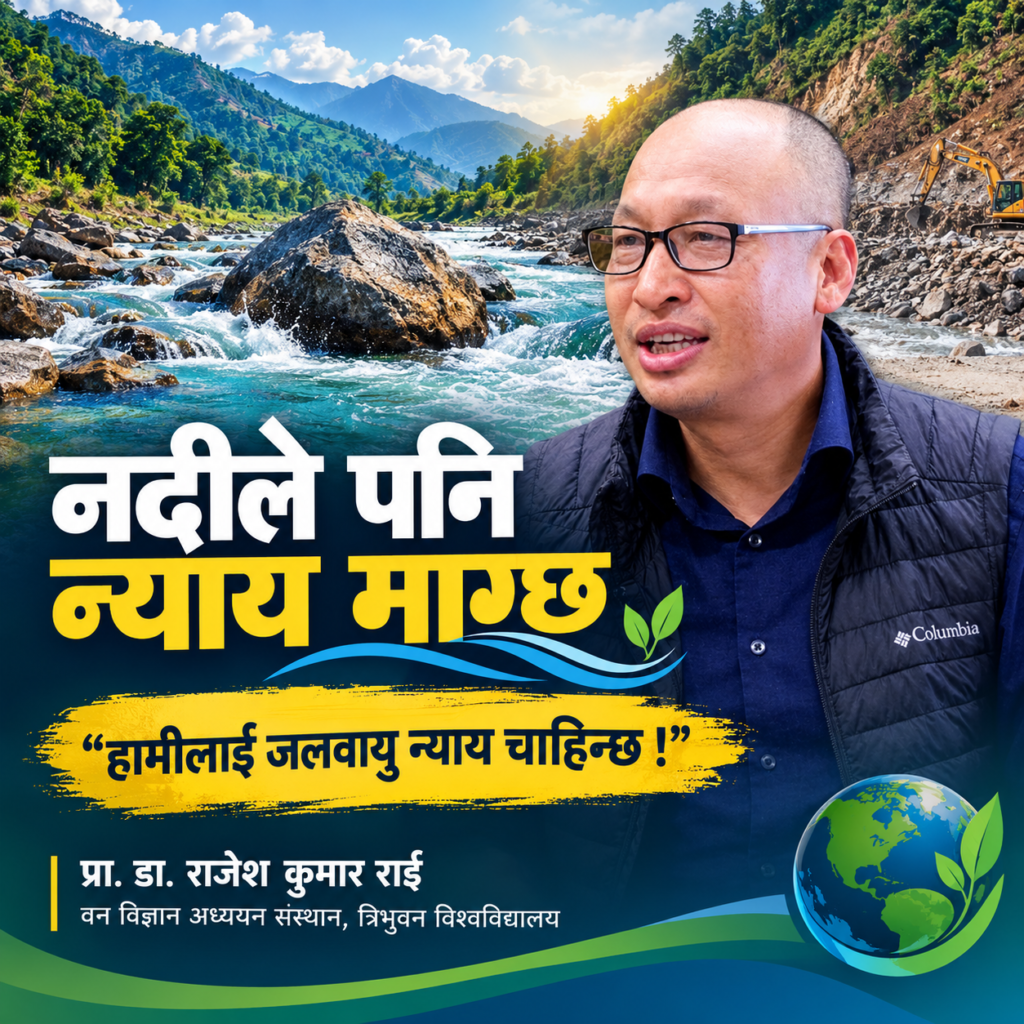 पर्यावरणीय लघुकथा: नदीको प्रतिविद्रोह