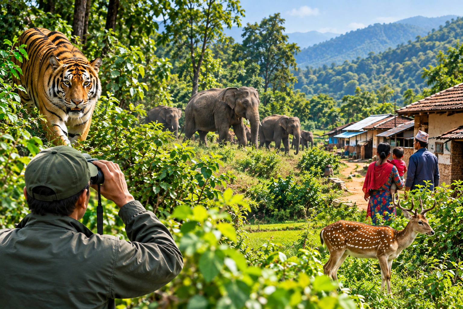 मानव–वन्यजन्तु द्वन्द्वः वन संरक्षणसँगै सहअस्तित्वको चुनौती